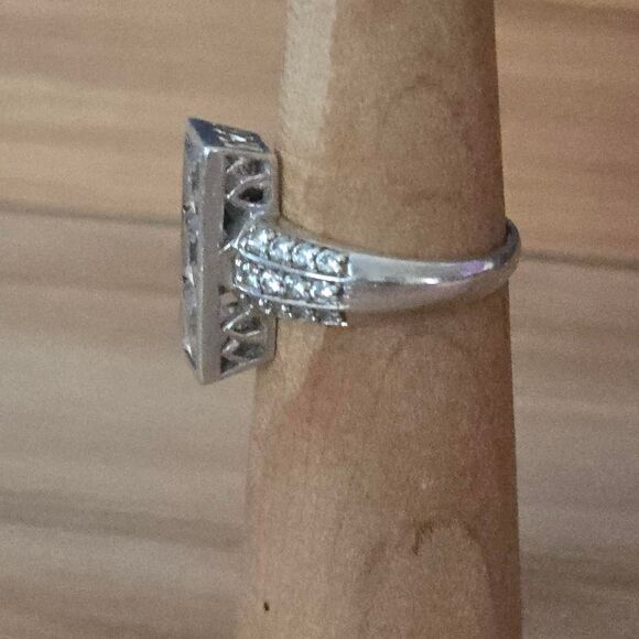 Vintage sterling Women's Silver ring - Picture 2 of 7